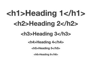 heading tags for seo 
